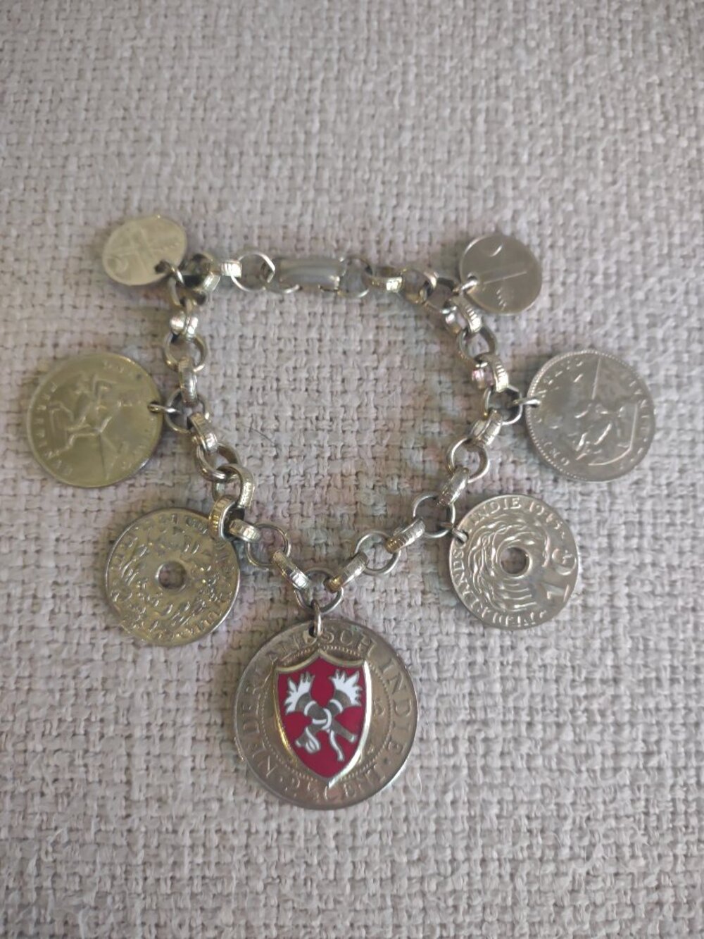 Vintage Coro Charm Bracelet